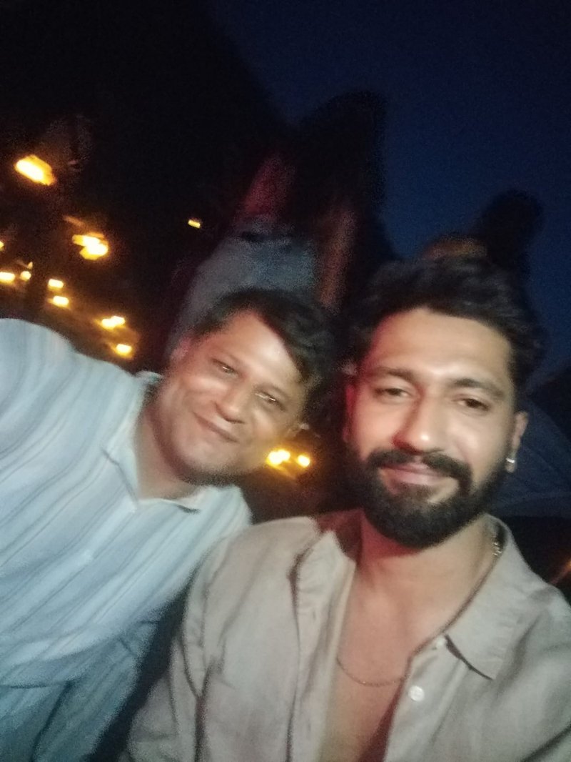 Atul Kumar Verma celebrity connection with Vicky Kaushal